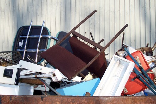 Professional removal service handling furniture