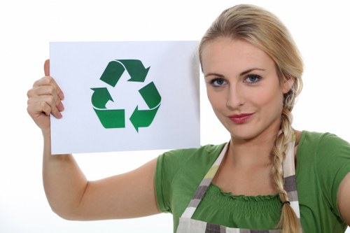 Environmentally responsible disposal of household items